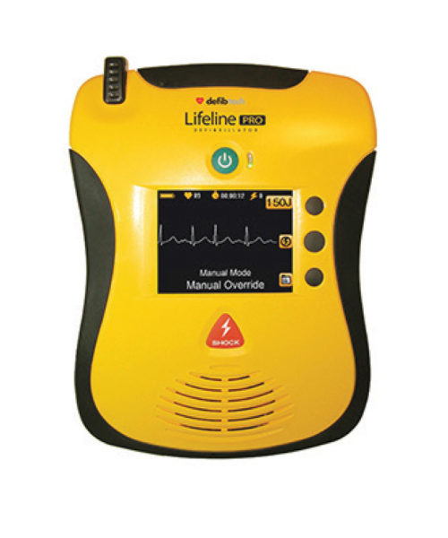 Trygg-tur-forstehjelpsutstyr-hjertestarter-Defibtech-Lifeline-PRO