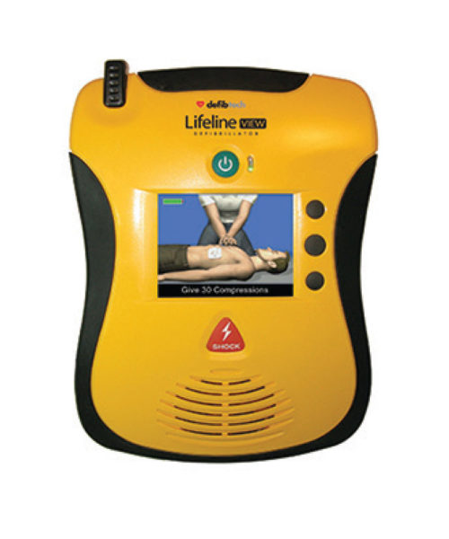 Trygg-tur-forstehjelpsutstyr-hjertestarter-Defibtech-Lifeline-View